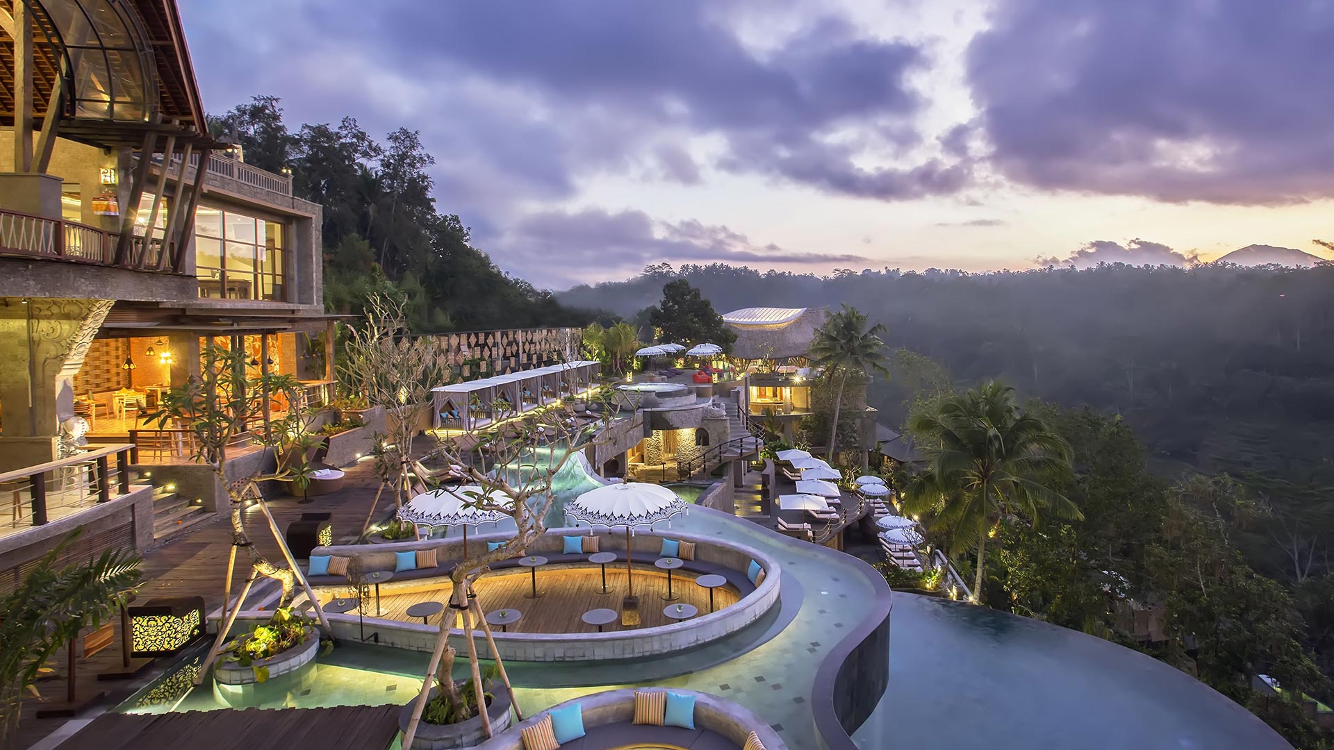 The Kayon Jungle Resort 전경